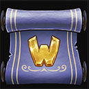 Golden Scrolls Symbol Schriftrolle 3